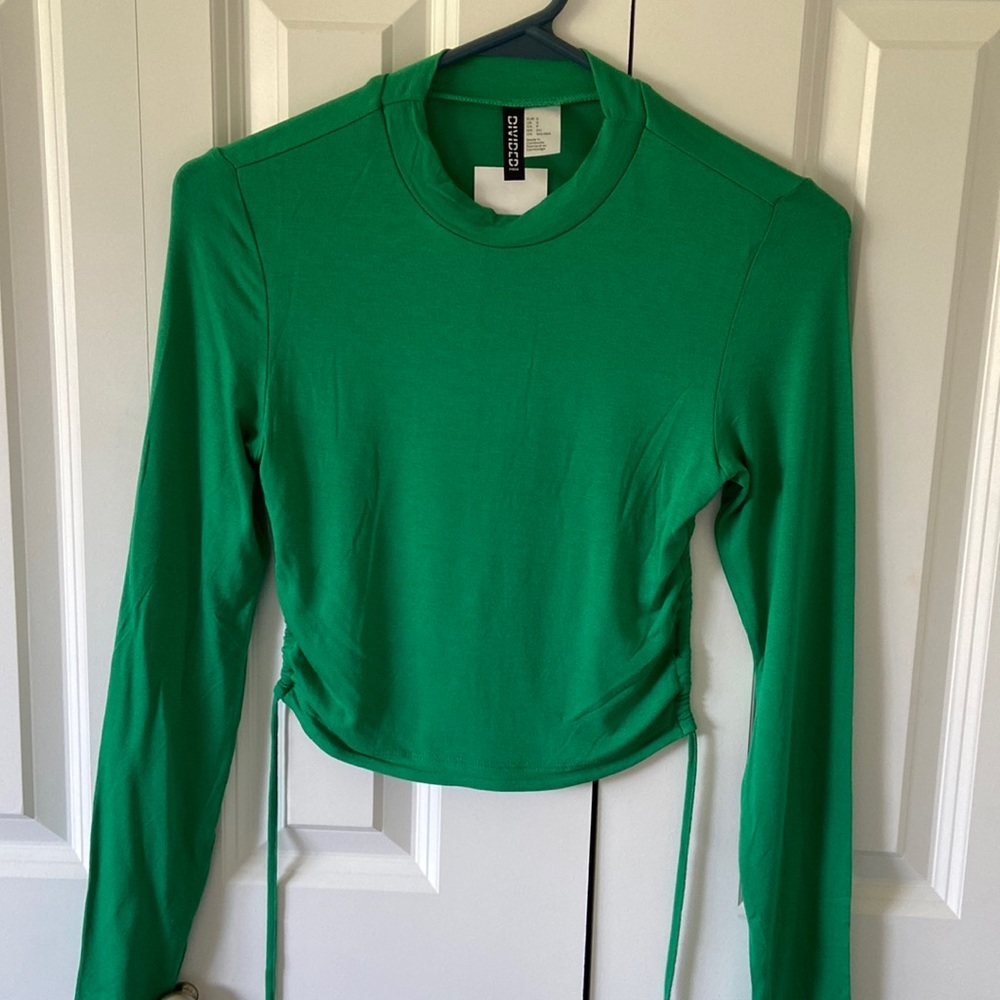 H&M Long Sleeve Backless Top